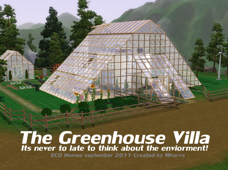 The Sims Resource - The Greenhouse Villa