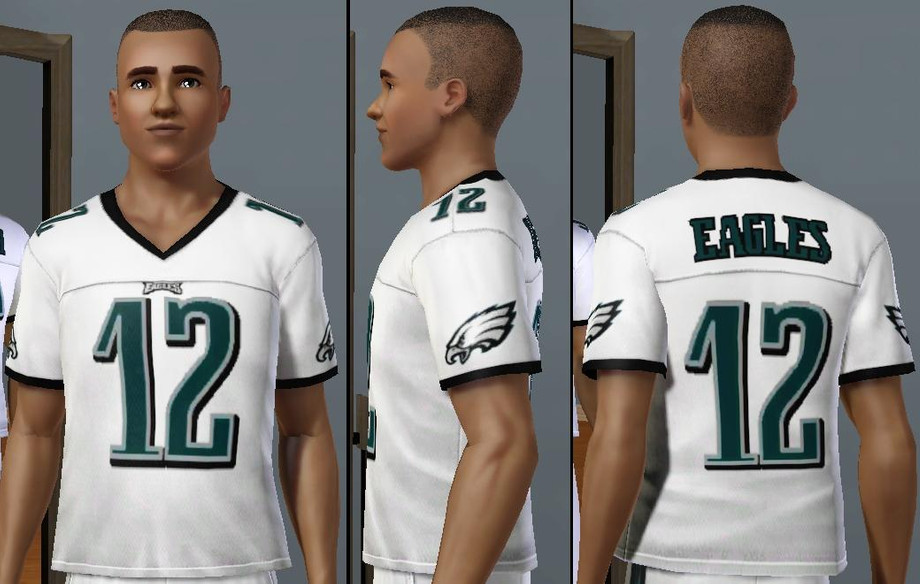 The Sims Resource - Ladies replica Philadelphia Eagles jerseys