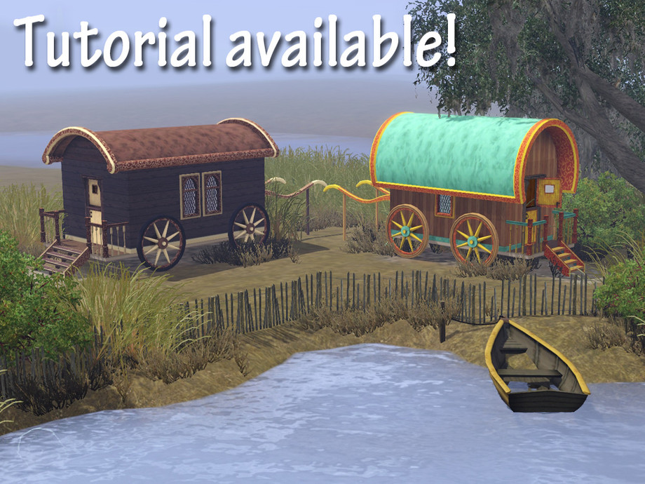 The Sims Resource - Build your own playable Travellers Wagons