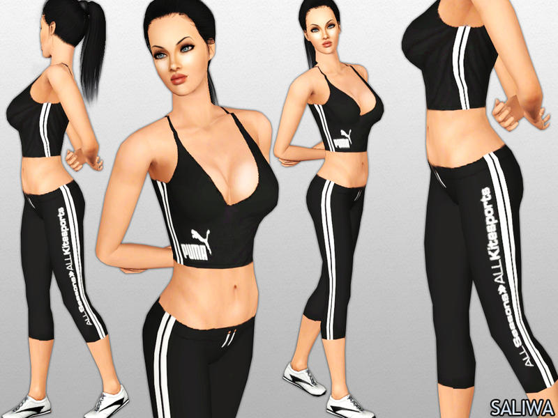 The Sims Resource - Puma Athletic Outfit