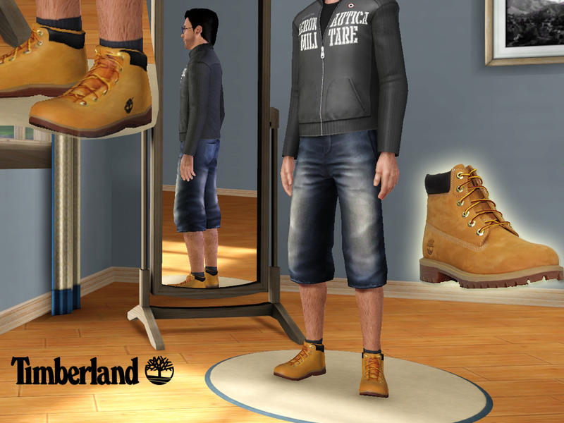 The Sims Resource - Timberland Boots