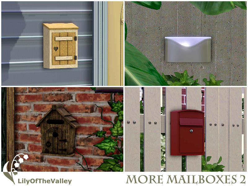The Sims Resource - More Mailboxes 2