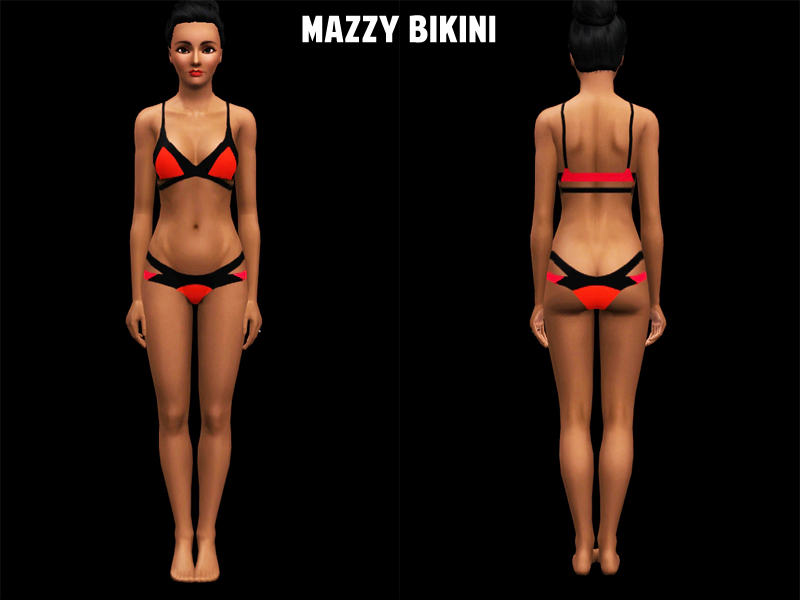 The Sims Resource - Mazzy bikini