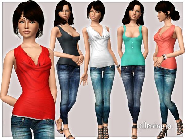 The Sims Resource - Kiara Casual Set