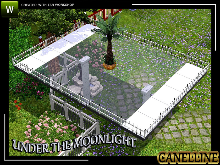 The Sims Resource - Under the moonlight Glass floor or ceiling by Canelline