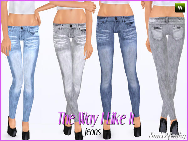 The Sims Resource - The Way I Like It - Jeans