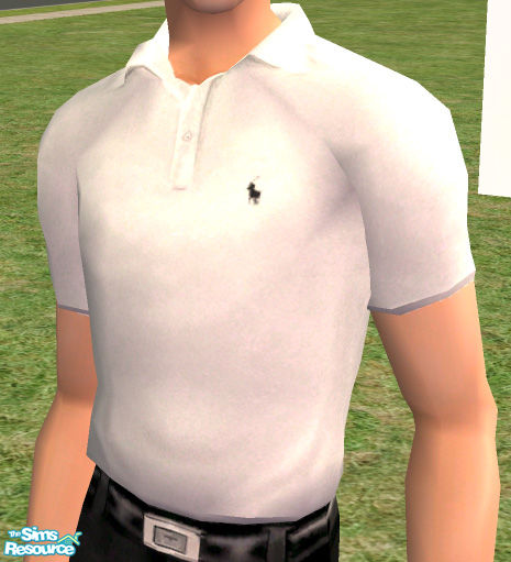 The Sims Resource - Ralph Lauren Polo Shirts for Men (Tucked In)