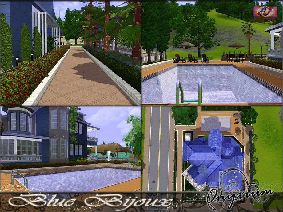 The Sims Resource - Blue Bijoux
