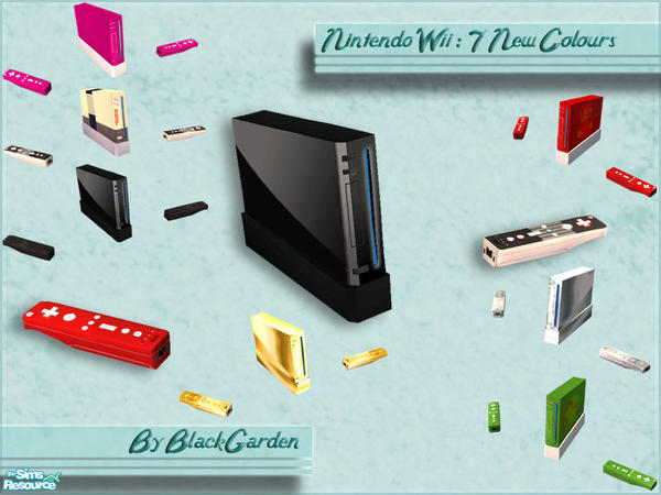 The Sims Resource - Nintendo Wii - 7 New Colours