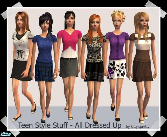 The Sims Resource - Teen Style Stuff - All Dressed Up