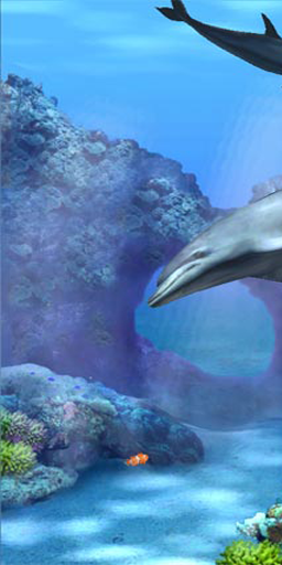 The Sims Resource - Dolphin Mural 1 Karyn