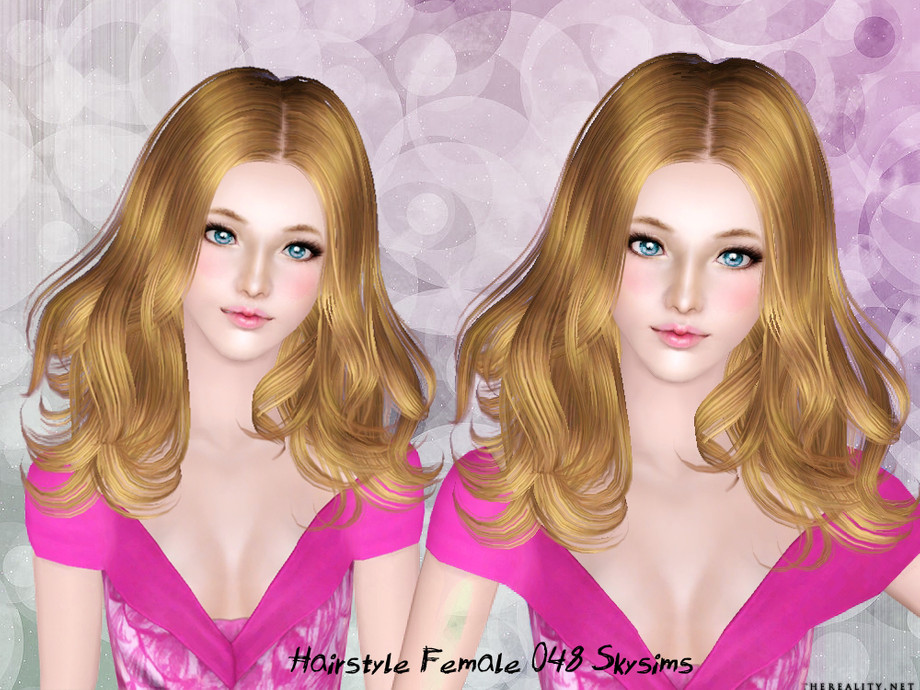 The Sims Resource - Skysims Hair Adult 048