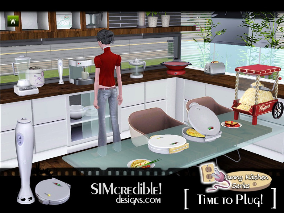The Sims Resource - Funny kitchen series - Time to Plug