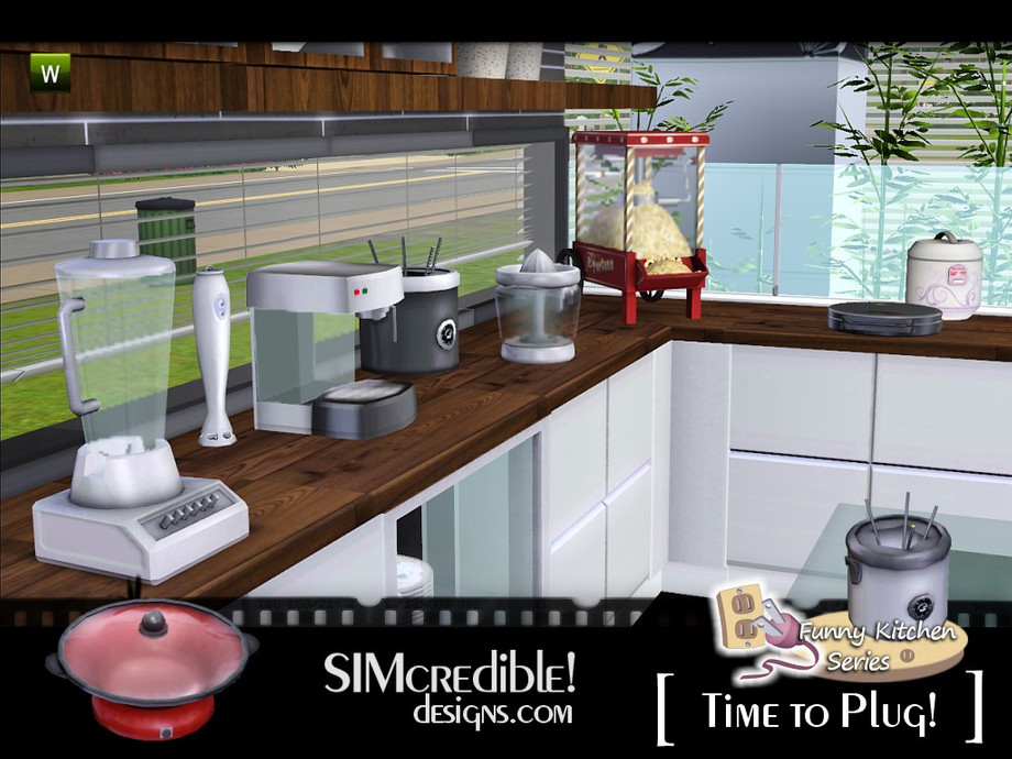 The Sims Resource - Funny kitchen series - Time to Plug