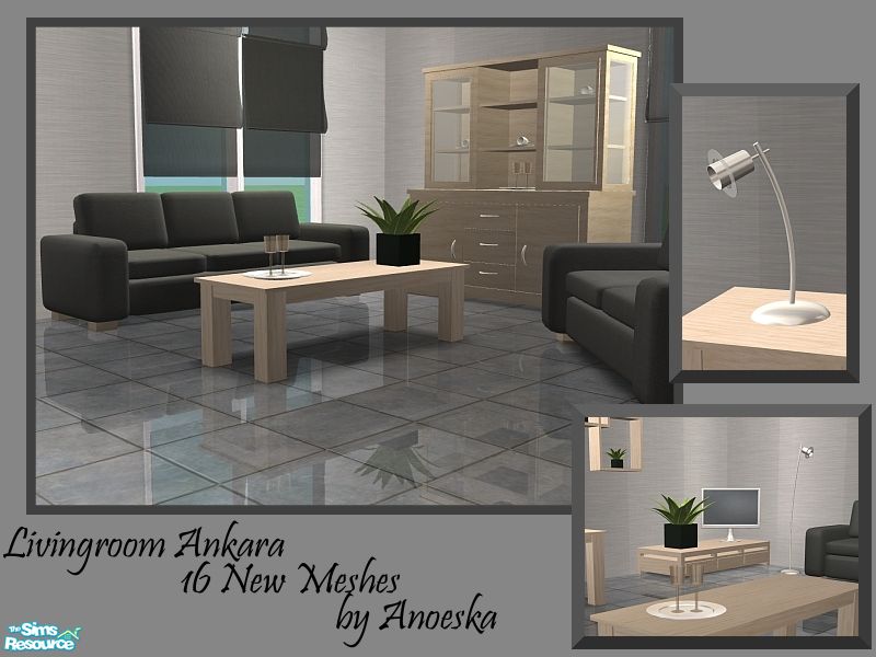 The Sims Resource - Ankara Livingroom