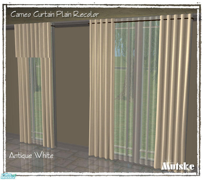 The Sims Resource - Downloads / / Objects / Furnishing / Decorative /  Curtains