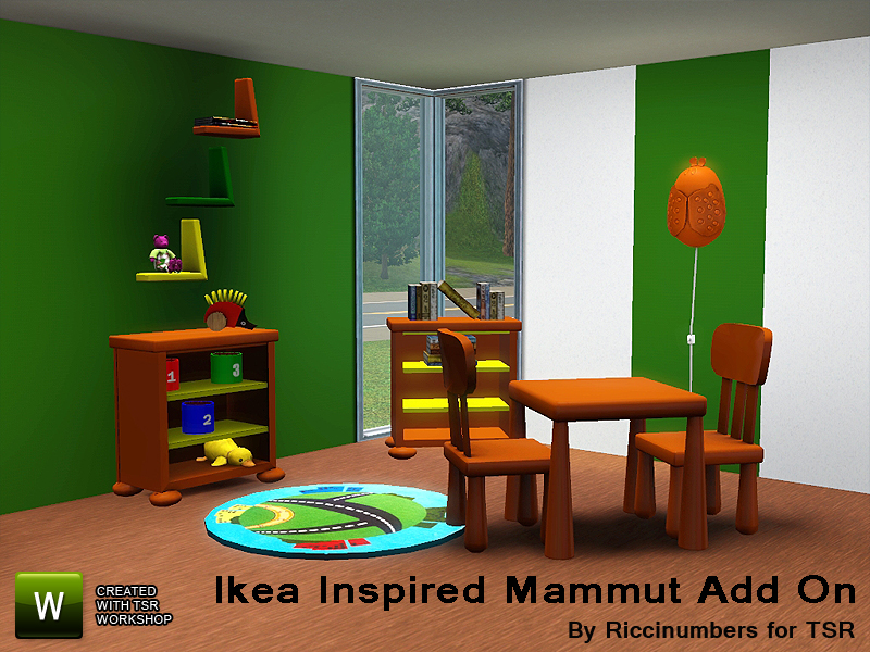 The Sims Resource - Ikea Inspired Mammut Add On