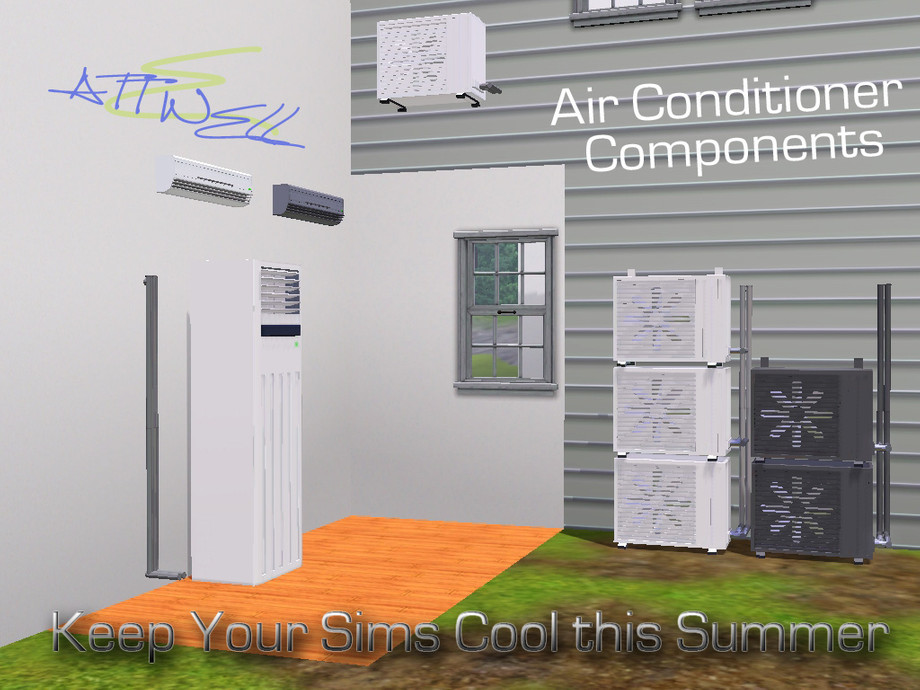 The Sims Resource - Air Conditioner Components