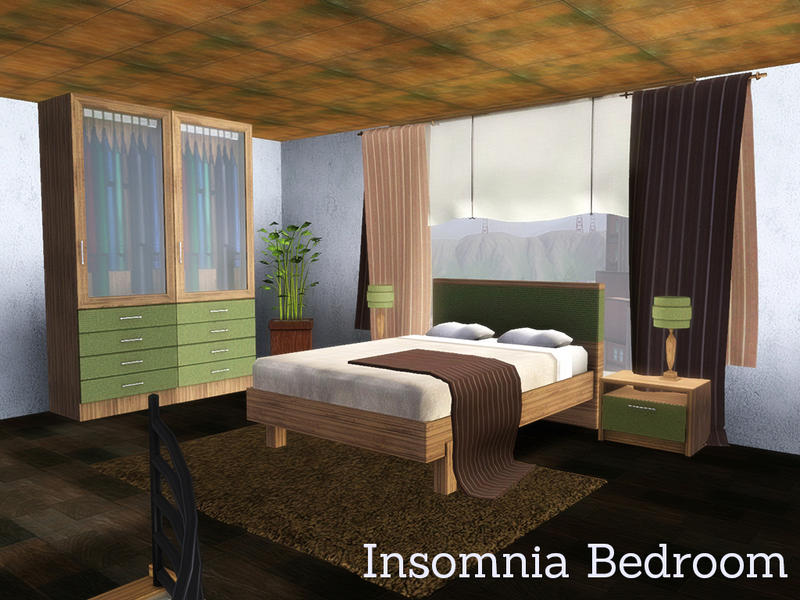 The Sims Resource Insomnia Bedroom