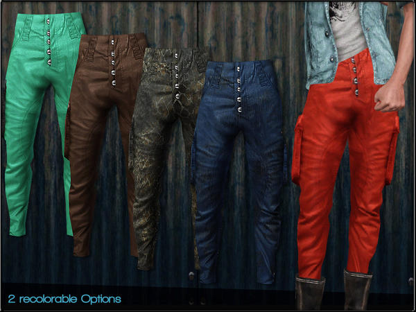 The Sims Resource - MaleFashionSet5_Pants