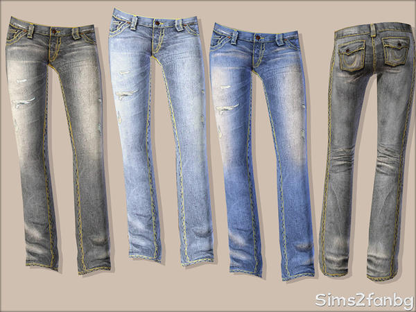 The Sims Resource - 325 - Teen jeans