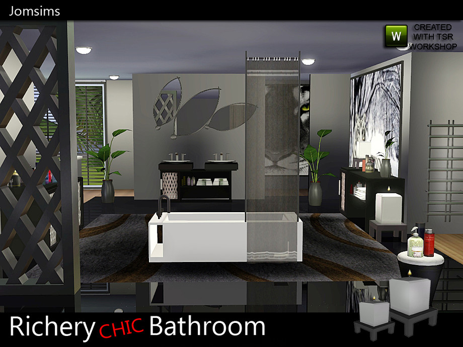 The Sims Resource - Bathroom Richery Chic