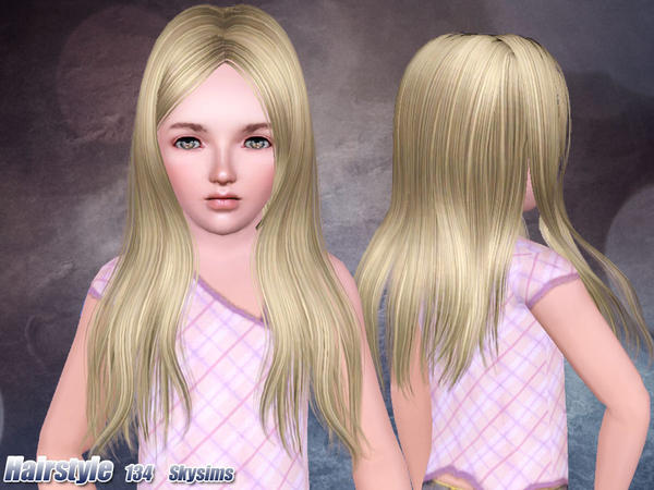 The Sims Resource - Skysims Hair Child 134