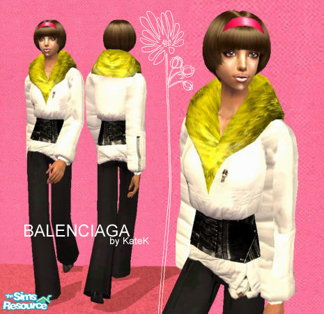 The Sims Resource - BALENCIAGA F/W 2007-2008 - Individual Item