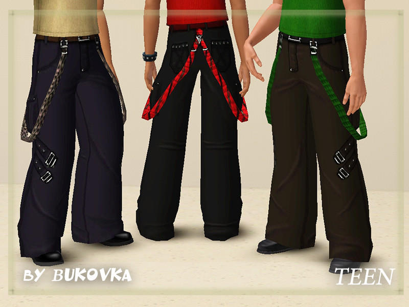 The Sims Resource - Bottom UFO pants tm