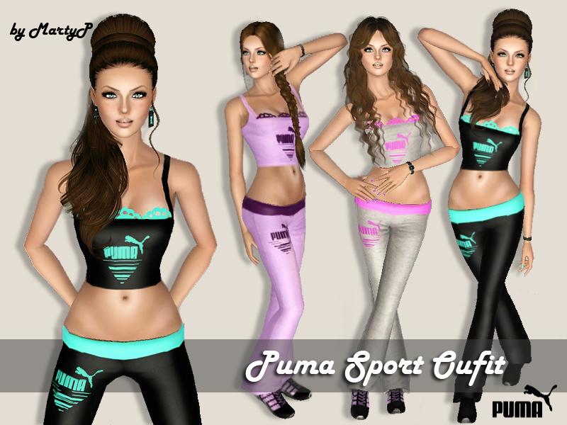 The Sims Resource - Puma Sport Outfit
