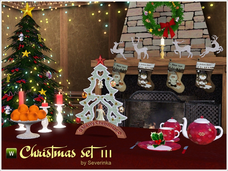 The Sims Resource - Christmas set III