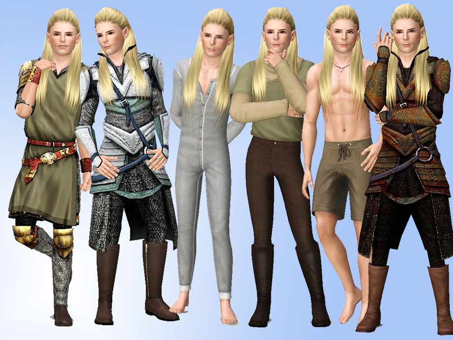 The Sims Resource - Legolas Greenleaf (Lord of the Rings)
