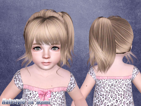 The Sims Resource - Skysims Hair Toddler 178