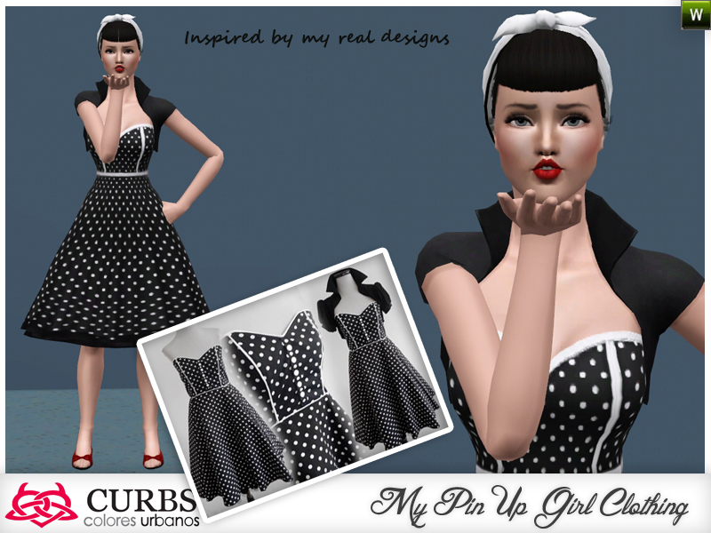 The Sims Resource - curbs rockabilly 12