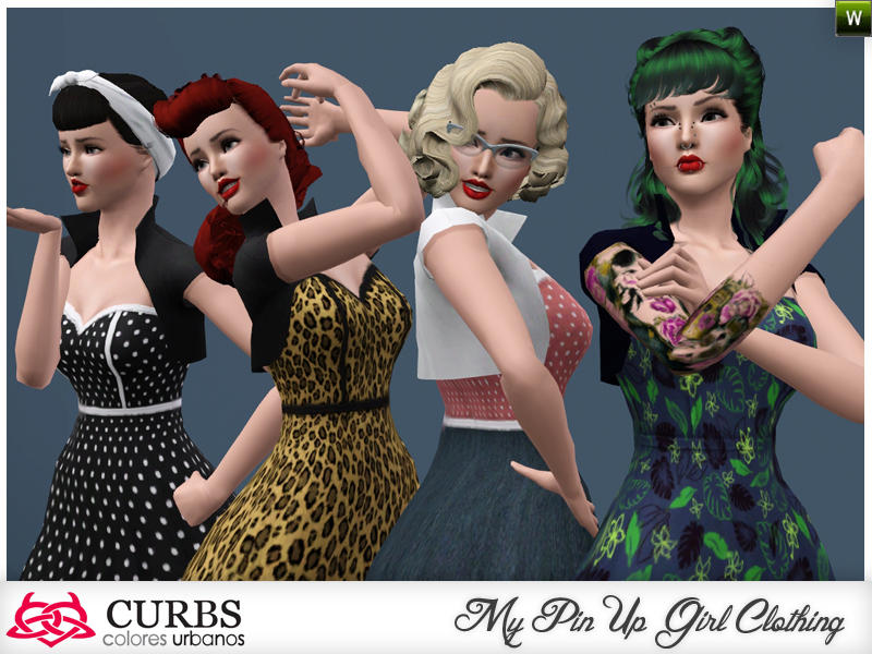 The Sims Resource - curbs rockabilly 12