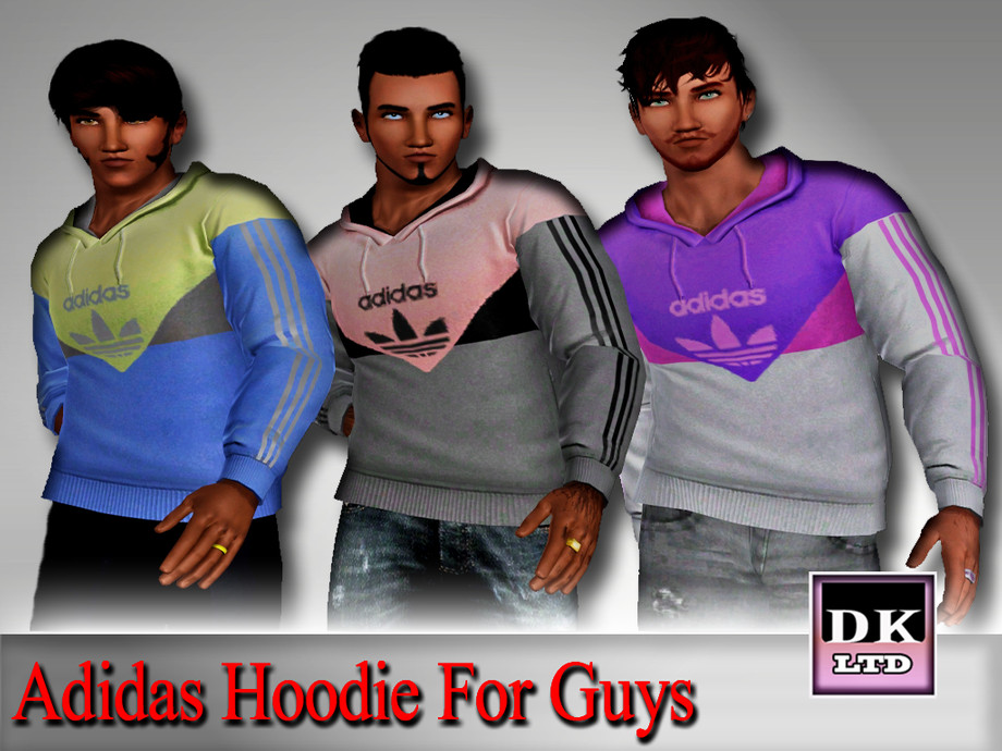 The Sims Resource - Adidas Hoodies For Guys