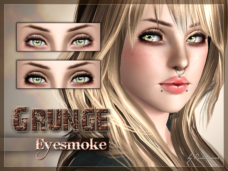The Sims Resource - Grunge Eyesmoke