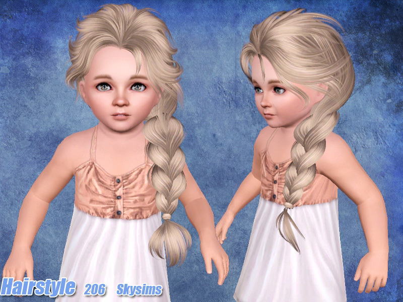 Skysims Hair Toddler 206