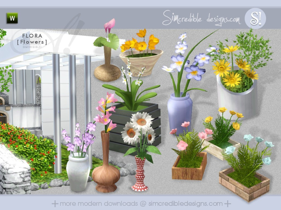 The Sims Resource - Flora Flowers