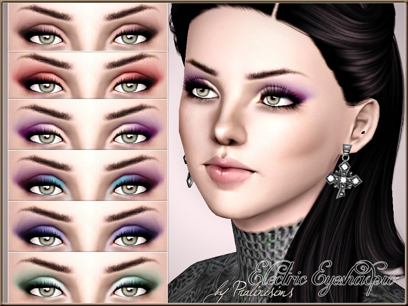 The Sims Resource Electric Eyeshadow