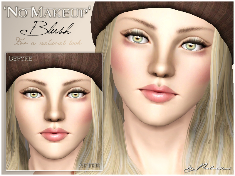 The Sims Resource - No Makeup Blush
