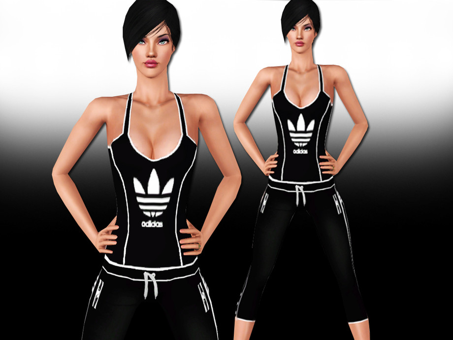 The Sims Resource - Adidas Athletic Outfit