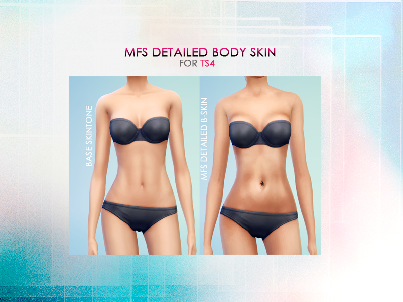 The Sims Resource - MFS Detailed Body Overlay