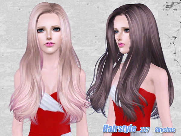 The Sims Resource - Skysims-Hair-237 set