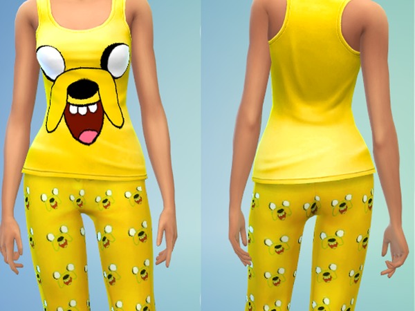 The Sims Resource - Jake Pjs for Women