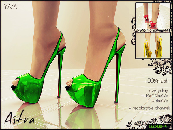The Sims Resource - Madlen Astra Shoes