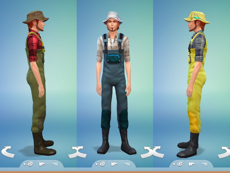 The Sims Resource - Fisherman Outfit