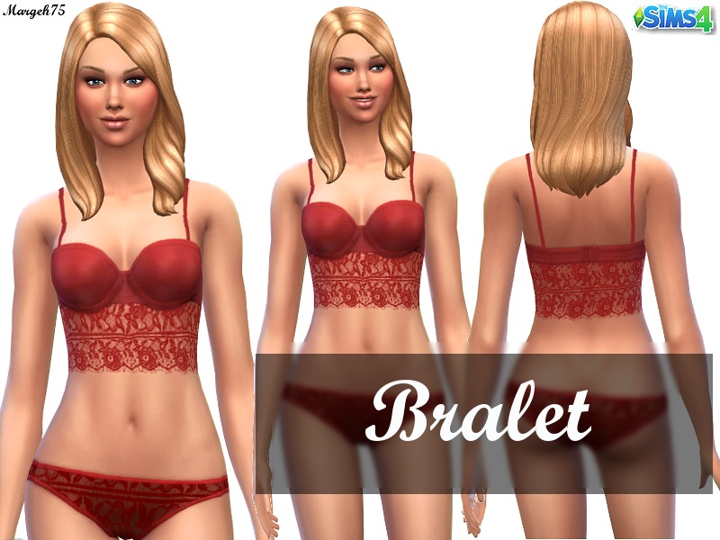 The Sims Resource - Sims 4 Lace Bralet