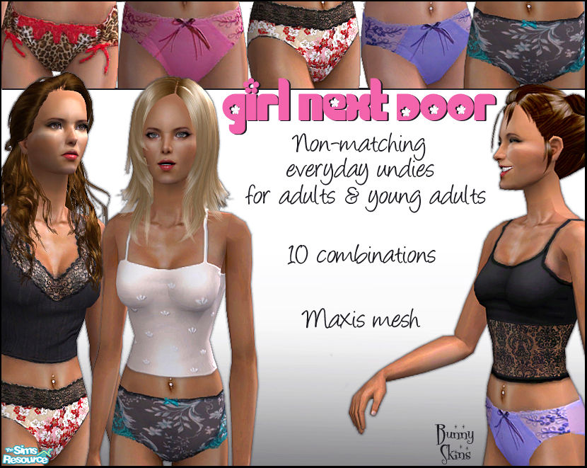 The Sims Resource - Girl Next Door
