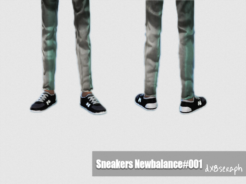 The Sims Resource - Sneakers Newbalance Set#001